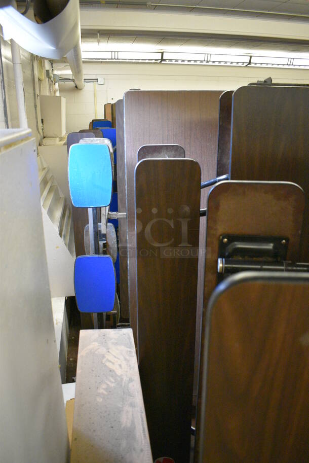 8 Various Folding Cafeteria Tables. BUYER MUST REMOVE. Includes 140x17x57. 8 Times Your Bid! (Clearview Elementary - Lower Level Room 13) - Image 4 of 5