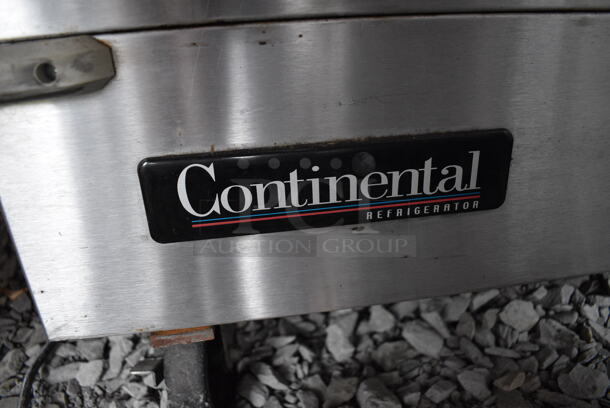 Continental Model MC5-SS-S Stainless Steel Commercial Milk Cooler on Commercial Casters. BUYER MUST REMOVE. 115 Volts, 1 Phase. 58x33x41.5. (stadium) - Image 8 of 9