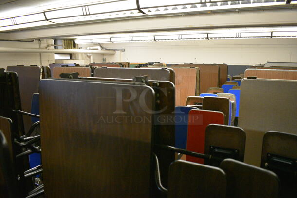 8 Various Folding Cafeteria Tables. BUYER MUST REMOVE. Includes 140x17x57. 8 Times Your Bid! (Clearview Elementary - Lower Level Room 13) - Image 2 of 5