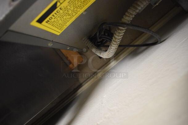 Vulcan Stainless Steel Commercial Gas Powered Full Size Convection Oven w/ View Through Doors, Metal Oven Racks and Thermostatic Controls. Goes GREAT w/ Lot 6! BUYER MUST REMOVE. 40.5x35x39. (Clearview Elementary - Upstairs Hallway) - Image 6 of 6
