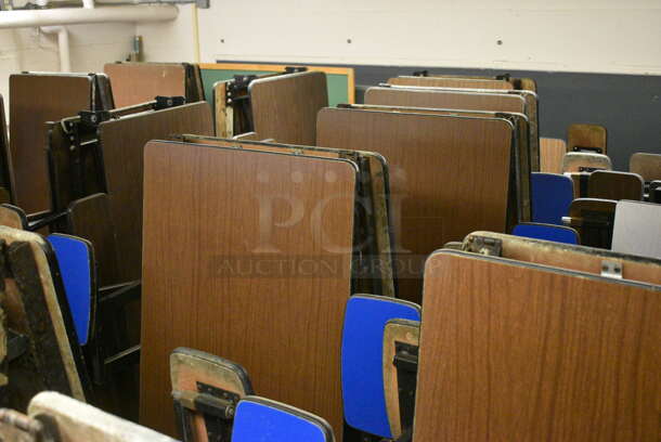 8 Various Folding Cafeteria Tables. BUYER MUST REMOVE. Includes 140x17x57. 8 Times Your Bid! (Clearview Elementary - Lower Level Room 13) - Image 4 of 5