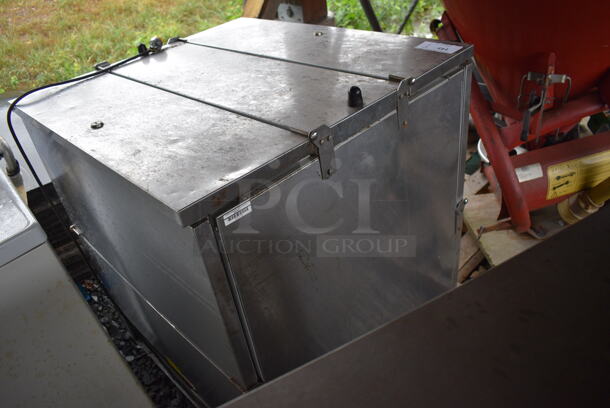 Beverage Air Model ST34N Stainless Steel Commercial Milk Cooler on Commercial Casters. BUYER MUST REMOVE. 115 Volts, 1 Phase. 34x31.5x36. (stadium) - Image 6 of 7