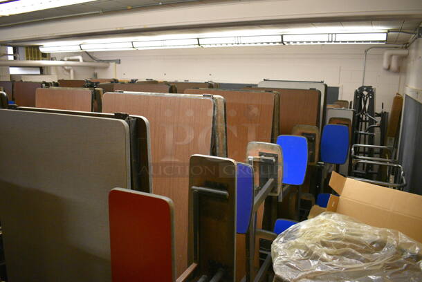 8 Various Folding Cafeteria Tables. BUYER MUST REMOVE. Includes 140x17x57. 8 Times Your Bid! (Clearview Elementary - Lower Level Room 13) - Image 3 of 3