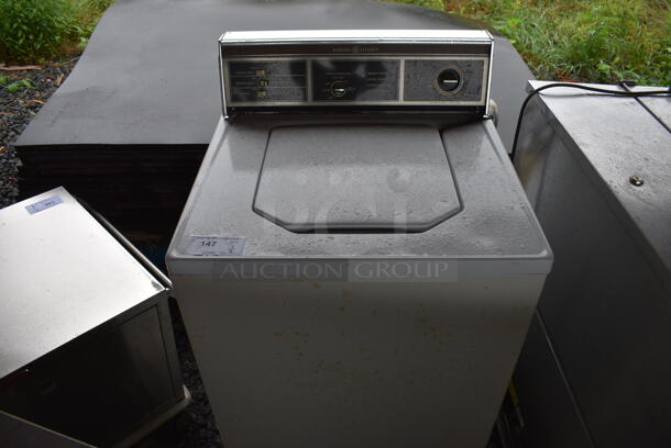 General Electric Metal Top Load Washer. BUYER MUST REMOVE. 27x25x44. (stadium) - Image 2 of 10