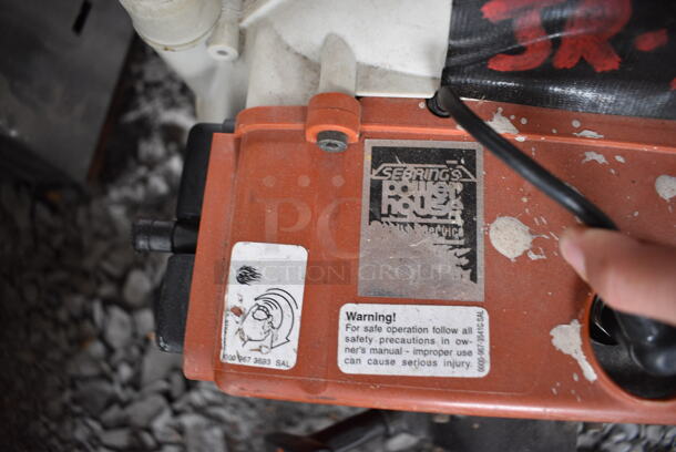 Stihl Model BR400 Gas Powered Backpack Leaf Blower. BUYER MUST REMOVE. 16x61x18. (stadium) - Image 7 of 8