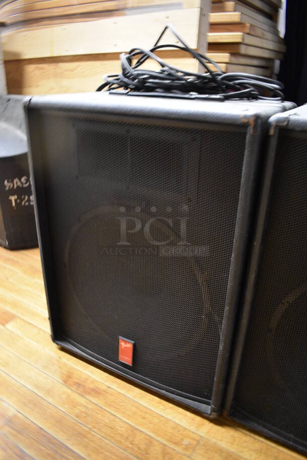 2 Fender Model 1205A 8 Ohm Speakers. 19x13x26. 2 Times Your Bid! (Clearview Elementary - Stage) - Image 3 of 5