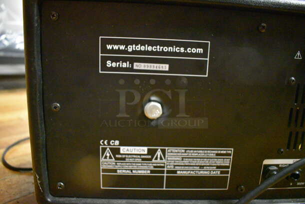 GTDaudio Model BM-9200 Powered Mixer. 17.5x10x9.5. (Clearview Elementary - Stage) - Image 6 of 7