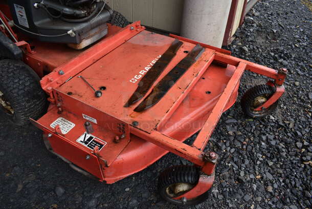 Gravely 36928 Metal Commercial Push Mower w/ 16 HP AT 3600 RPM 656 CC Twin Cylinder Briggs & Stratton Motor. BUYER MUST REMOVE. 41x72x41. (stadium) - Image 3 of 12