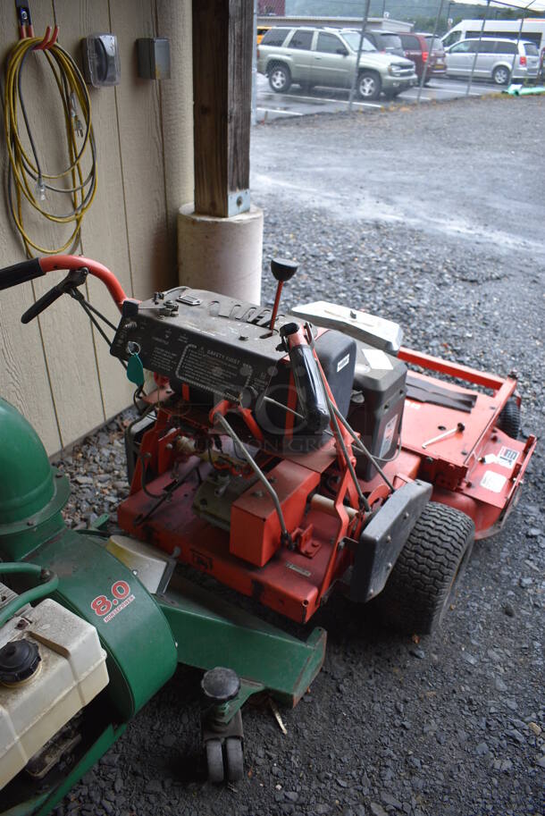 Gravely 36928 Metal Commercial Push Mower w/ 16 HP AT 3600 RPM 656 CC Twin Cylinder Briggs & Stratton Motor. BUYER MUST REMOVE. 41x72x41. (stadium) - Image 9 of 12