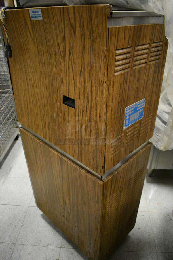 Taylormate Model 250-12 Metal Commercial Floor Style Air Cooled Single Flavor Soft Serve Ice Cream Machine on Commercial Casters. 115 Volts, 1 Phase. 14x24x51.5. (Clearview Elementary - Gym) - Image 7 of 8