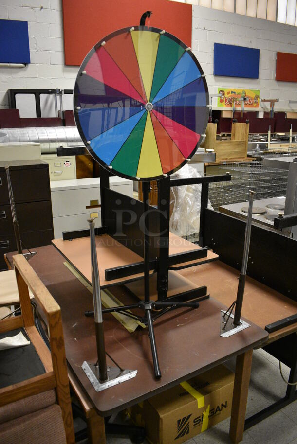 ALL ONE MONEY! Lot of Various Items Including Metal Cart, Chairs and Tables. BUYER MUST REMOVE. Includes 24x18x26. (Clearview Elementary - Gym) - Image 5 of 7