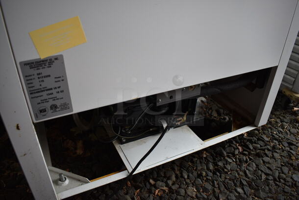 Powers Model 681 Stainless Steel Commercial Milk Cooler on Commercial Casters. BUYER MUST REMOVE. 115 Volts, 1 Phase. 33x31x43. (stadium) - Image 9 of 9