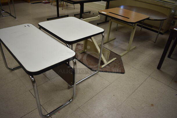 5 Various Tables/Desks. BUYER MUST REMOVE. Includes 42x19x26. 5 Times Your Bid! (Clearview Elementary - Room 11) - Image 3 of 5