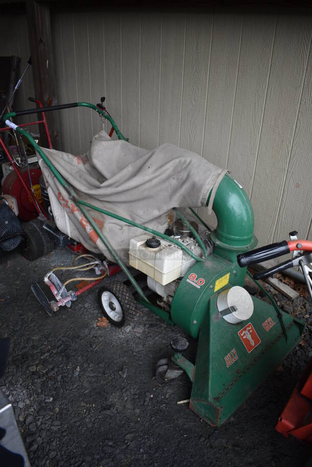 Billy Goat Model BG60A Metal Outdoor Litter Vacuum. BUYER MUST REMOVE. 25x73x37.5. (stadium) - Image 1 of 11