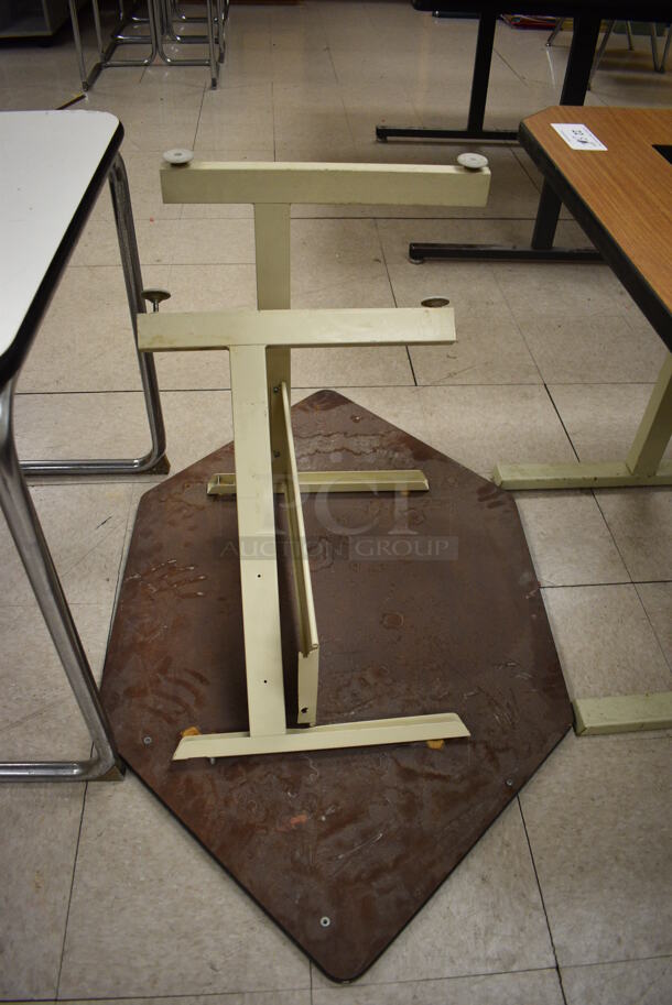5 Various Tables/Desks. BUYER MUST REMOVE. Includes 42x19x26. 5 Times Your Bid! (Clearview Elementary - Room 11) - Image 4 of 5