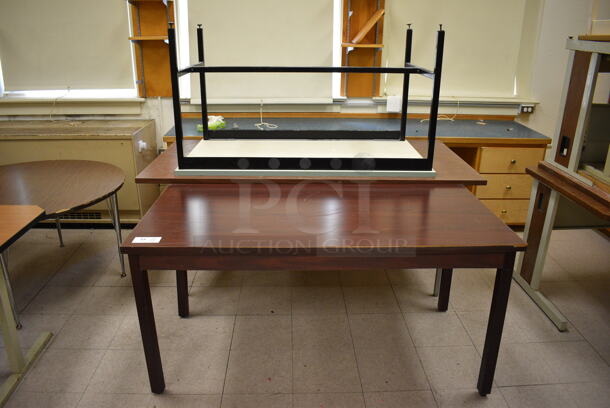 3 Various Tables. BUYER MUST REMOVE. Includes 60x30x29. 3 Times Your Bid! (Clearview Elementary - Room 11) - Image 1 of 3