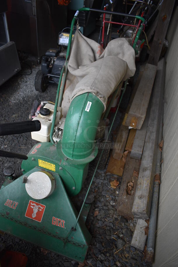 Billy Goat Model BG60A Metal Outdoor Litter Vacuum. BUYER MUST REMOVE. 25x73x37.5. (stadium) - Image 7 of 11