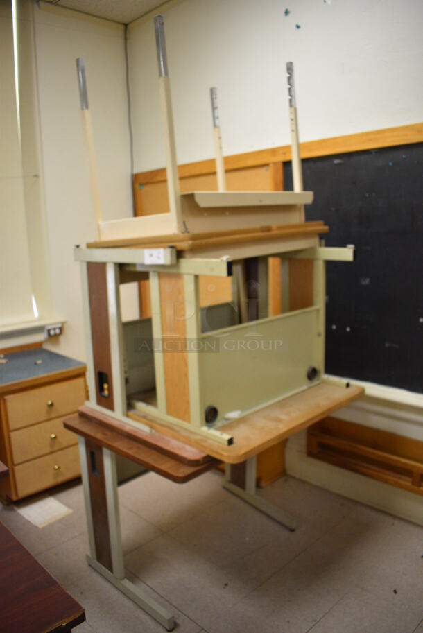 4 Various Tables/Desks. BUYER MUST REMOVE. Includes 36x30x27. 4 Times Your Bid! (Clearview Elementary - Room 11) - Image 1 of 3