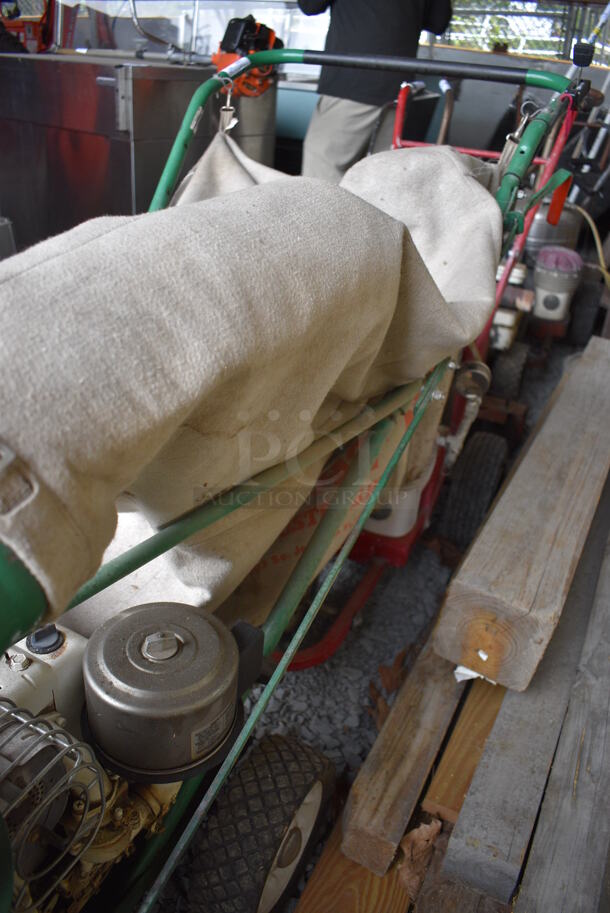 Billy Goat Model BG60A Metal Outdoor Litter Vacuum. BUYER MUST REMOVE. 25x73x37.5. (stadium) - Image 11 of 11
