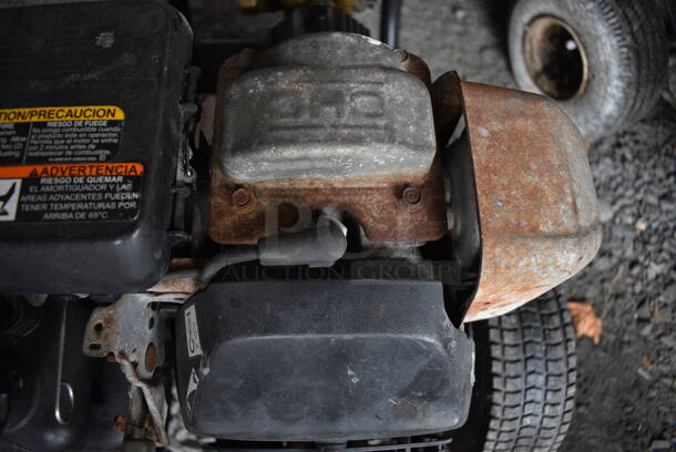 The Work Pro 2400 PSI Metal Pressure Washer. Unit Needs New Main Pump. BUYER MUST REMOVE. 20x28x25. (stadium) - Image 4 of 9