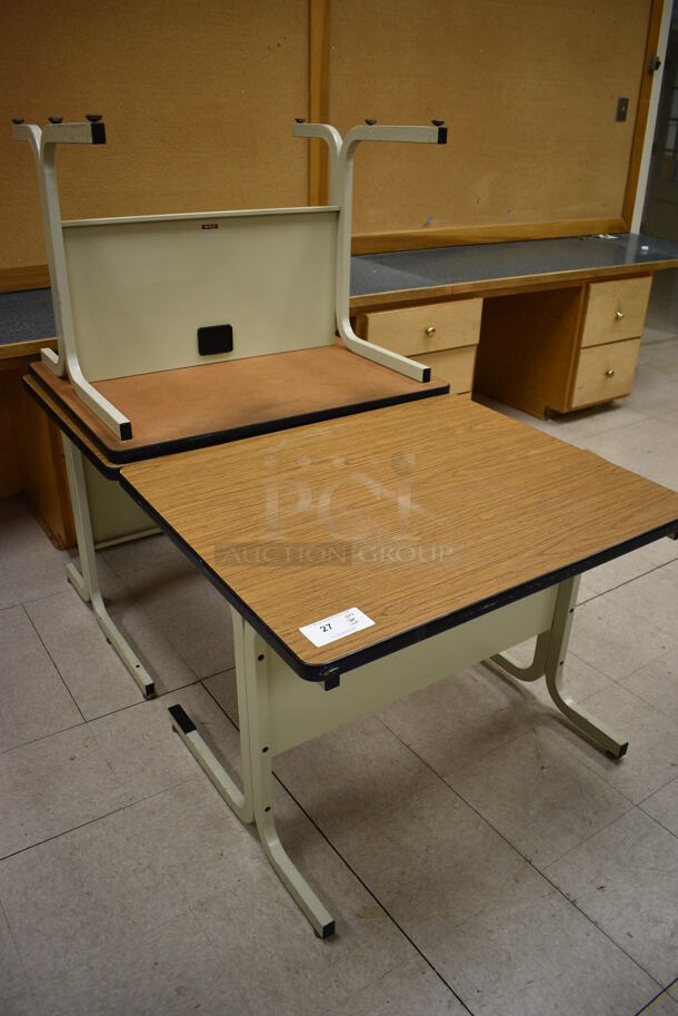 3 Tables/Desks. BUYER MUST REMOVE. 36x30x26.5. 3 Times Your Bid! (Clearview Elementary - Room 11) - Image 2 of 4