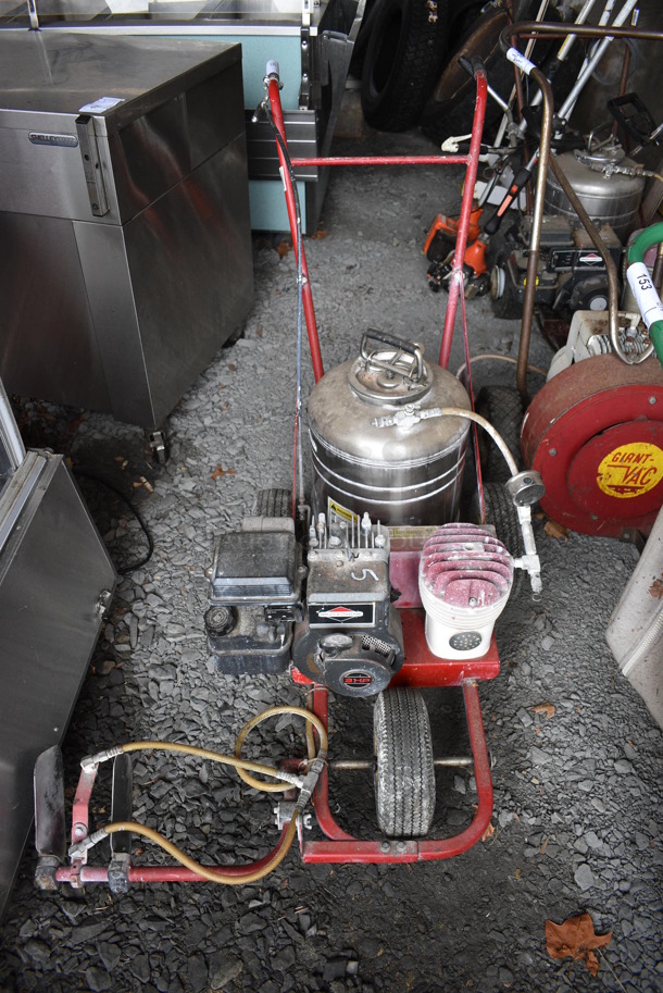 Pioneer Model BS1500 Metal Commercial Paint Striper. BUYER MUST REMOVE. 32x60x36. (stadium) - Image 1 of 9
