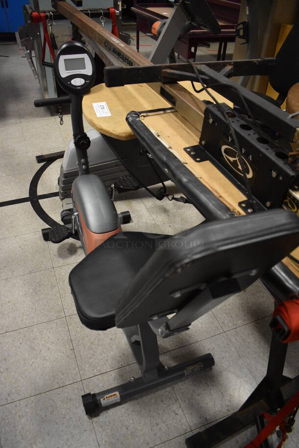 4 Various Pieces of Work Out Equipment; Vasa Rowing Machine, Marcy Stationary Bicycle, NordicTrack AudioRider U300 Stationary Bicycle and Pro-Form XP90 Stationary Bicycle. BUYER MUST REMOVE. Includes 24x87x35. 4 Times Your Bid! (Clearview Elementary - Gym) - Image 4 of 12