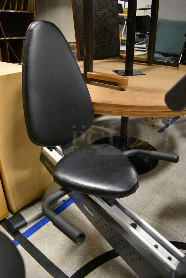 4 Various Pieces of Work Out Equipment; Vasa Rowing Machine, Marcy Stationary Bicycle, NordicTrack AudioRider U300 Stationary Bicycle and Pro-Form XP90 Stationary Bicycle. BUYER MUST REMOVE. Includes 24x87x35. 4 Times Your Bid! (Clearview Elementary - Gym) - Image 10 of 12