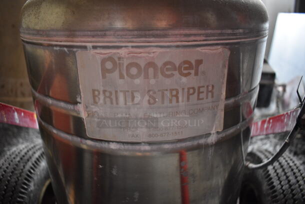 Pioneer Model BS1500 Metal Commercial Paint Striper. BUYER MUST REMOVE. 32x60x36. (stadium) - Image 8 of 9