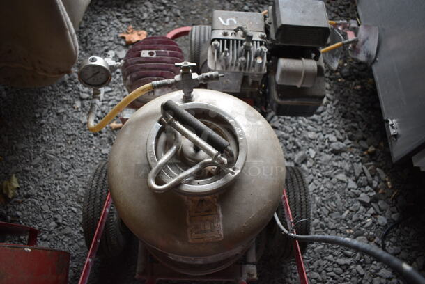 Pioneer Model BS1500 Metal Commercial Paint Striper. BUYER MUST REMOVE. 32x60x36. (stadium) - Image 9 of 9