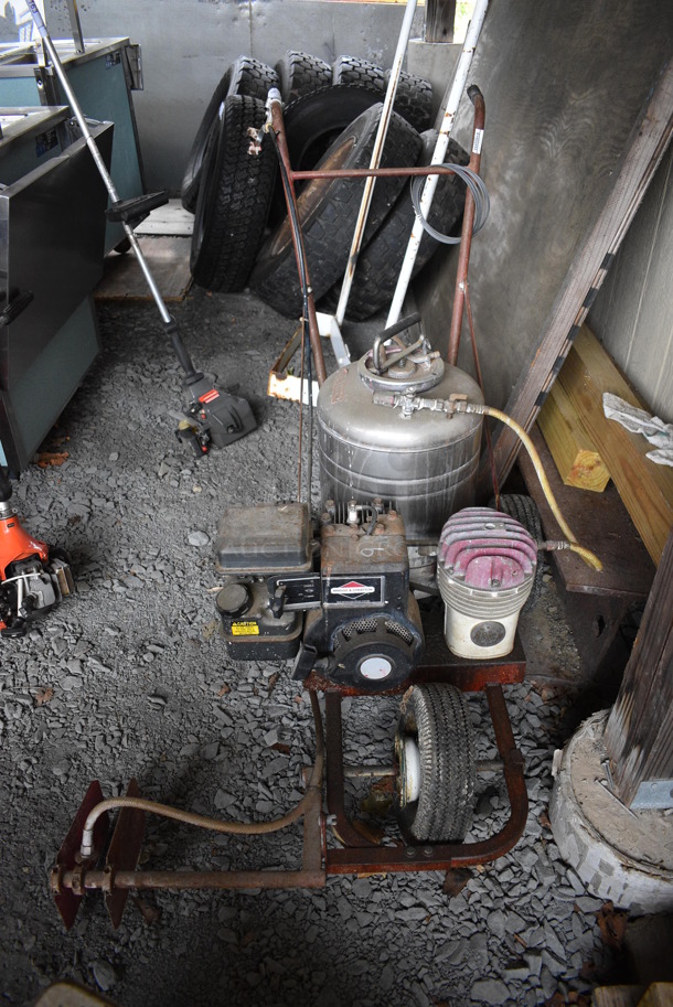 Pioneer Model BS1500 Metal Commercial Paint Striper. BUYER MUST REMOVE. 32x60x36. (stadium) - Image 2 of 8