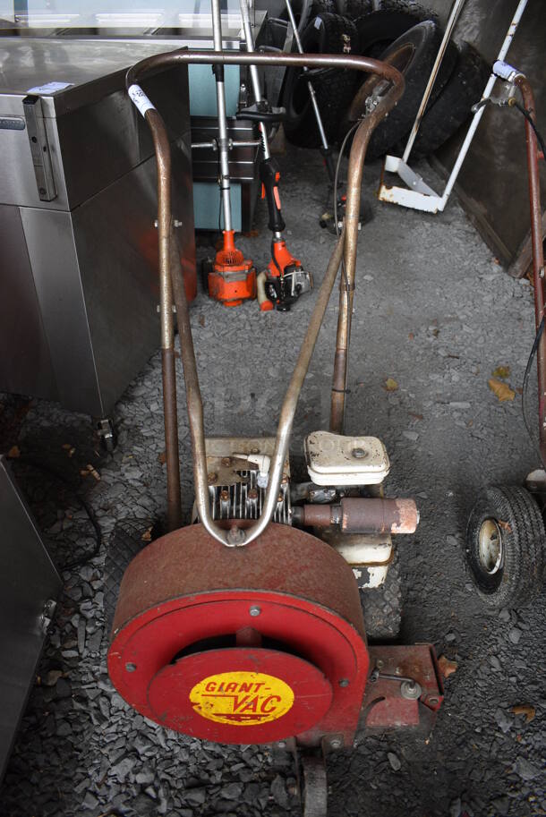 Giant Vac 5 HP Metal Vacuum. BUYER MUST REMOVE. 21x43x37. (stadium) - Image 1 of 8