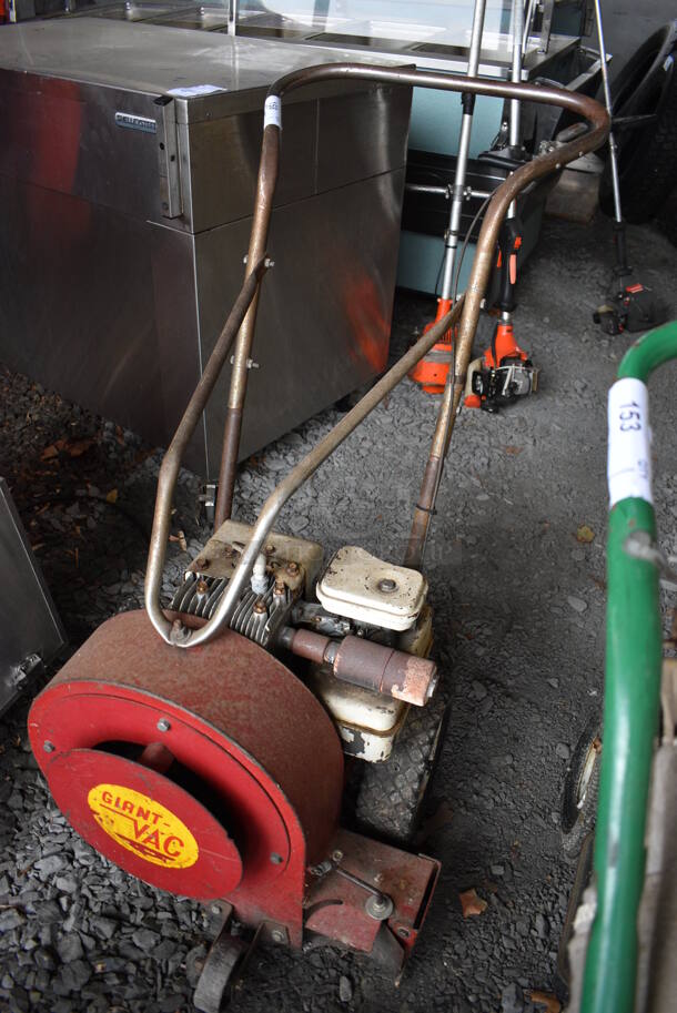 Giant Vac 5 HP Metal Vacuum. BUYER MUST REMOVE. 21x43x37. (stadium) - Image 2 of 8