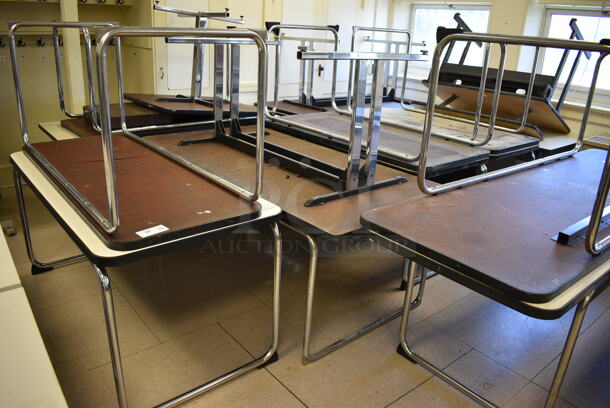 19 Various Tables / Desks. BUYER MUST REMOVE. Includes 60x24x27. 19 Times Your Bid! (Clearview Elementary - Room 12) - Image 3 of 4