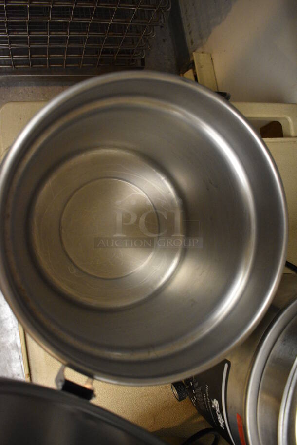 Star Model 11RW-11H Stainless Steel Commercial Countertop Soup Kettle Food Warmer w/ Drop In and Lid. 120 Volts, 1 Phase. 11x11x11. (Clearview Elementary - Kitchen) - Image 3 of 4