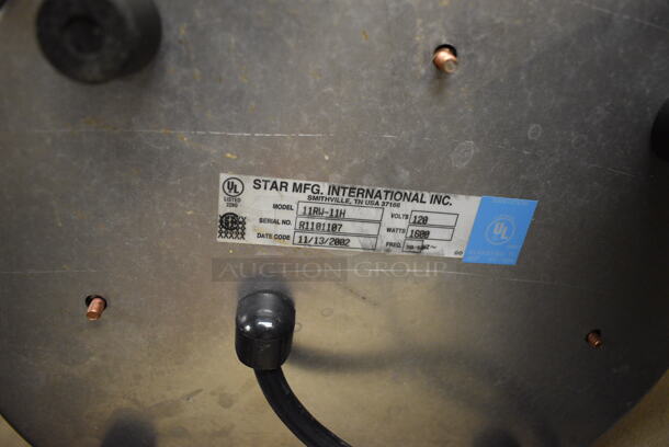 Star Model 11RW-11H Stainless Steel Commercial Countertop Soup Kettle Food Warmer w/ Drop In and Lid. 120 Volts, 1 Phase. 11x11x11. (Clearview Elementary - Kitchen) - Image 4 of 4