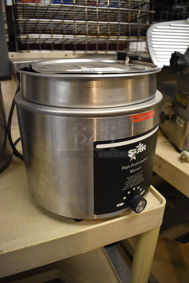 Star Model 11RW-11H Stainless Steel Commercial Countertop Soup Kettle Food Warmer w/ Drop In and Lid. 120 Volts, 1 Phase. 11x11x11. (Clearview Elementary - Kitchen) - Image 2 of 4
