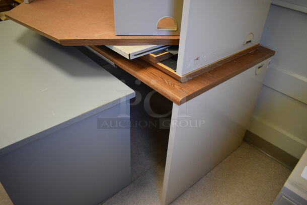 4 Various Tables / Desks. BUYER MUST REMOVE. Includes 54x24x26.5. 4 Times Your Bid! (Clearview Elementary - Room 10) - Image 4 of 4