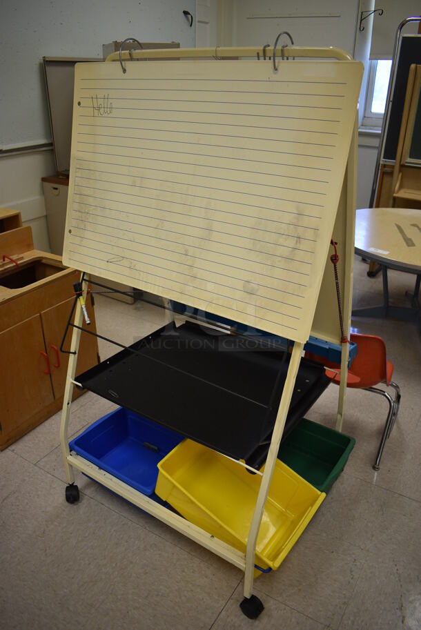 3 Various Items; Easel, Mirror and Chair. BUYER MUST REMOVE. Includes 30x30x57. 3 Times Your Bid! (Clearview Elementary - Room 10) - Image 3 of 5