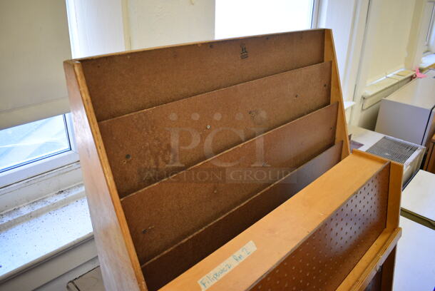 6 Various Magazine Racks. BUYER MUST REMOVE. Includes 48x14x48. 6 Times Your Bid! (Clearview Elementary - Room 10) - Image 5 of 6