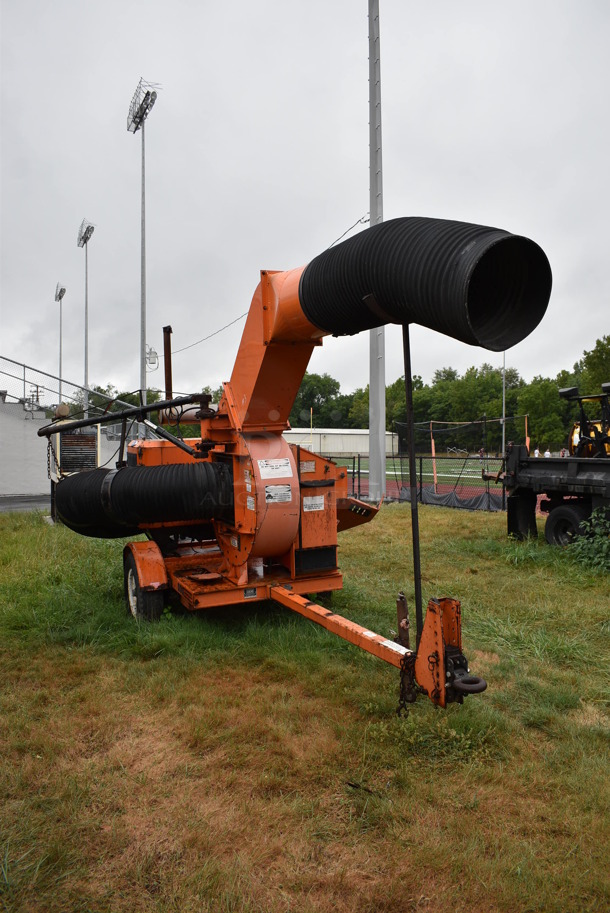 Old Dominion Brush Model LCT 600 Orange Metal Commercial Heavy Duty Debris / Leaf Collector. See Lot 204 For Additional Picture. BUYER MUST REMOVE. (stadium) - Image 3 of 12