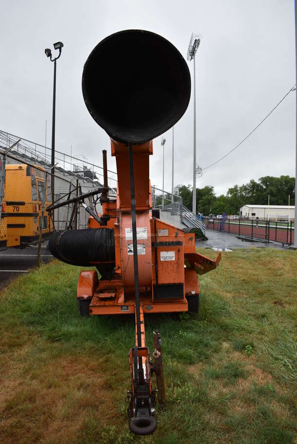 Old Dominion Brush Model LCT 600 Orange Metal Commercial Heavy Duty Debris / Leaf Collector. See Lot 204 For Additional Picture. BUYER MUST REMOVE. (stadium) - Image 4 of 12