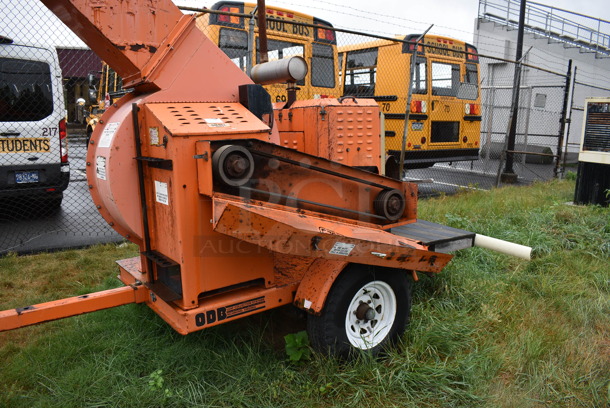 Old Dominion Brush Model LCT 600 Orange Metal Commercial Heavy Duty Debris / Leaf Collector. See Lot 204 For Additional Picture. BUYER MUST REMOVE. (stadium) - Image 8 of 12