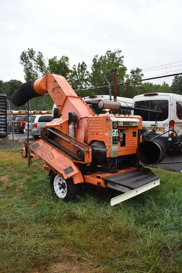 Old Dominion Brush Model LCT 600 Orange Metal Commercial Heavy Duty Debris / Leaf Collector. See Lot 204 For Additional Picture. BUYER MUST REMOVE. (stadium) - Image 9 of 12
