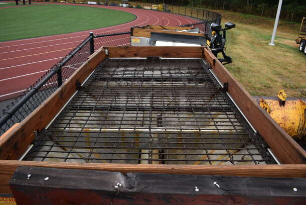 Airflo Model PSV-8E-SS Metal Commercial Salt Spreader. BUYER MUST REMOVE. 115.5x56x54. (stadium) - Image 7 of 9