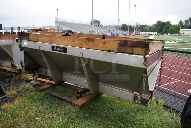Airflo Model PSV-8E-SS Metal Commercial Salt Spreader. BUYER MUST REMOVE. 115.5x56x54. (stadium) - Image 2 of 11