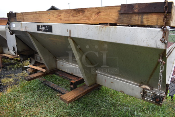 Airflo Model PSV-8E-SS Metal Commercial Salt Spreader. BUYER MUST REMOVE. 115.5x56x54. (stadium) - Image 5 of 11