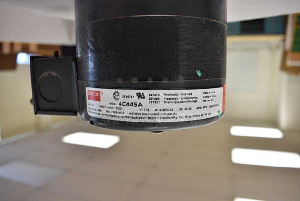 SciMatCo Metal Fume Hood on Black Metal Table on Casters. 115 Volts, 1 Phase. BUYER MUST REMOVE. 54x24x62. (Clearview Elementary - Room 10) - Image 8 of 8