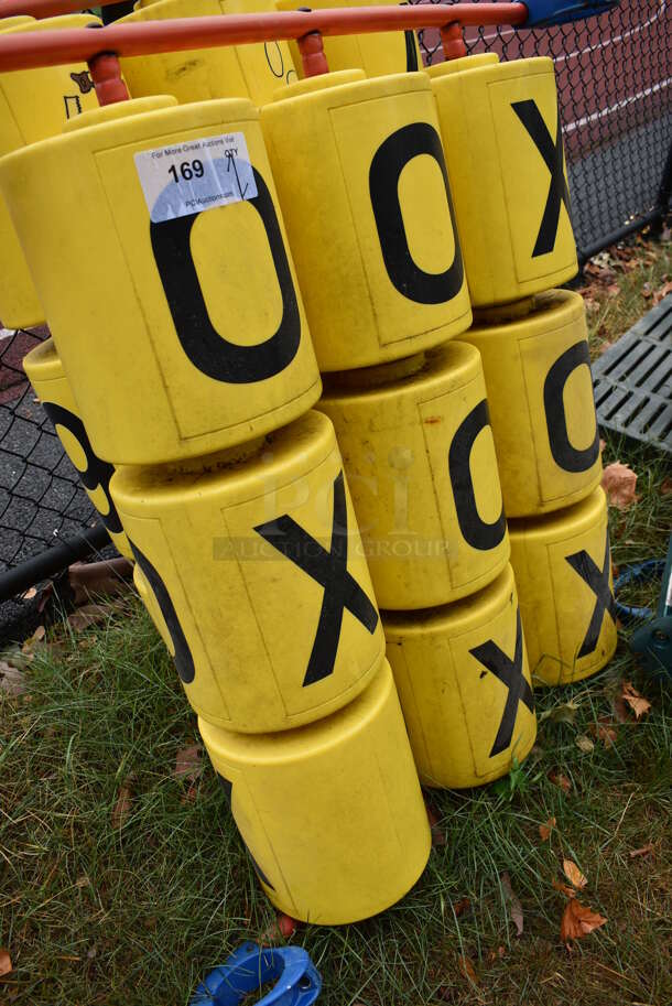 ALL ONE MONEY! Lot of 2 Playground Pieces Including Tic Tac Toe. BUYER MUST REMOVE. 42x9x39. (stadium) - Image 3 of 6