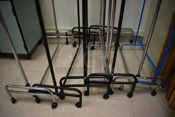 7 Metal Clothes Racks. Includes 39x18x48. 7 Times Your Bid! (Clearview Elementary - Room 10) - Image 2 of 4